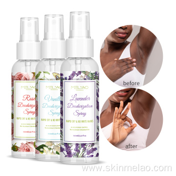 Women Deodorant Spray Remove Armpit Bad Body Odor